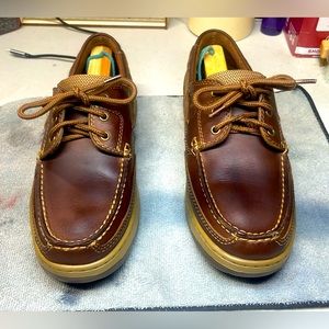 Nunn Bush Dual Comfort Brown Men's Shoes Sz:9M 81013-200 EUC